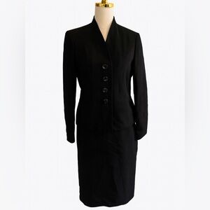 Le Suit Black Skirt Set